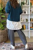 Hygge Boucle Slouch Knit Teal /23=